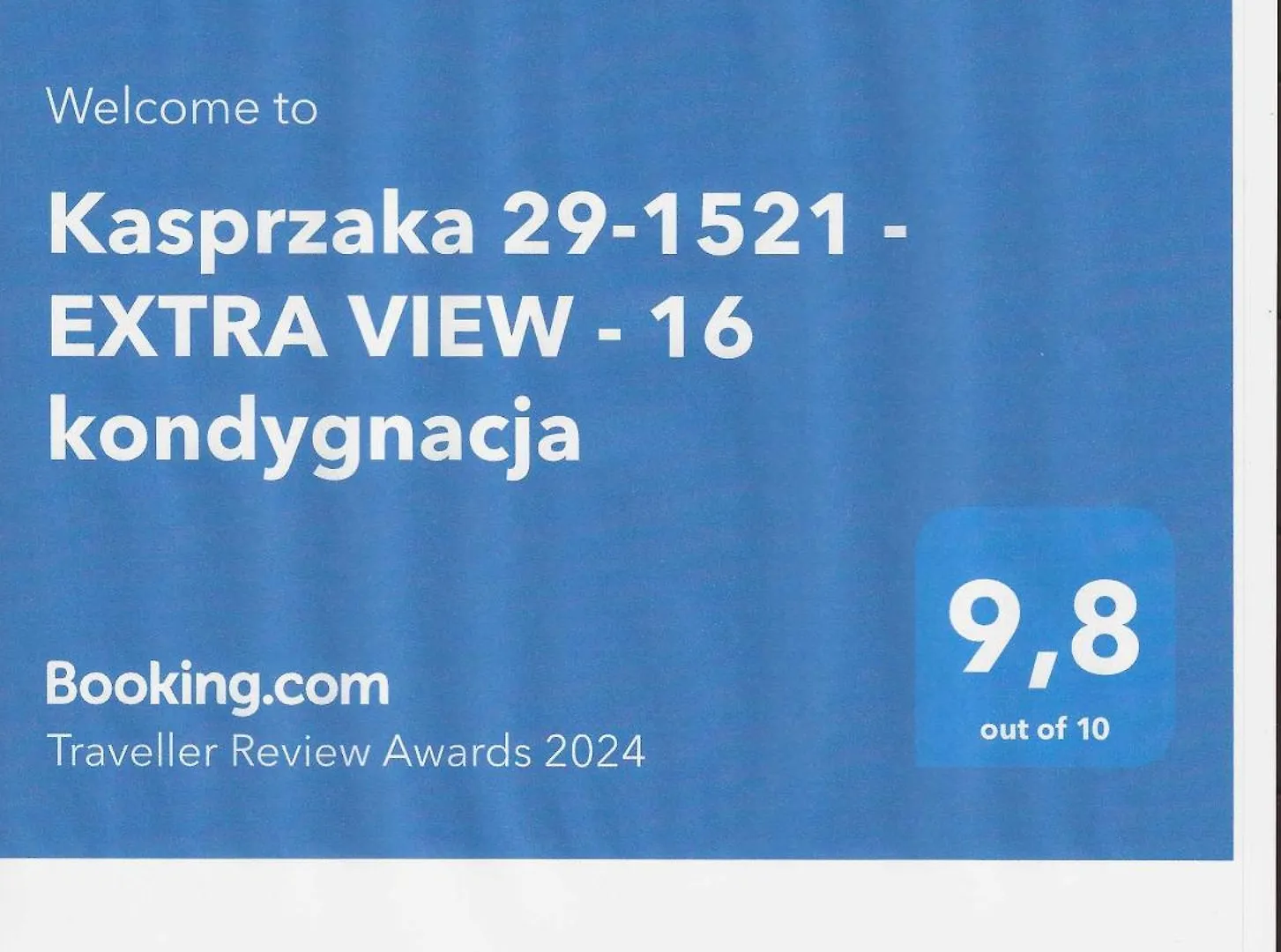 Apartament Kasprzaka 29-1521 - Extra View - 16 Kondygnacja Warszawa